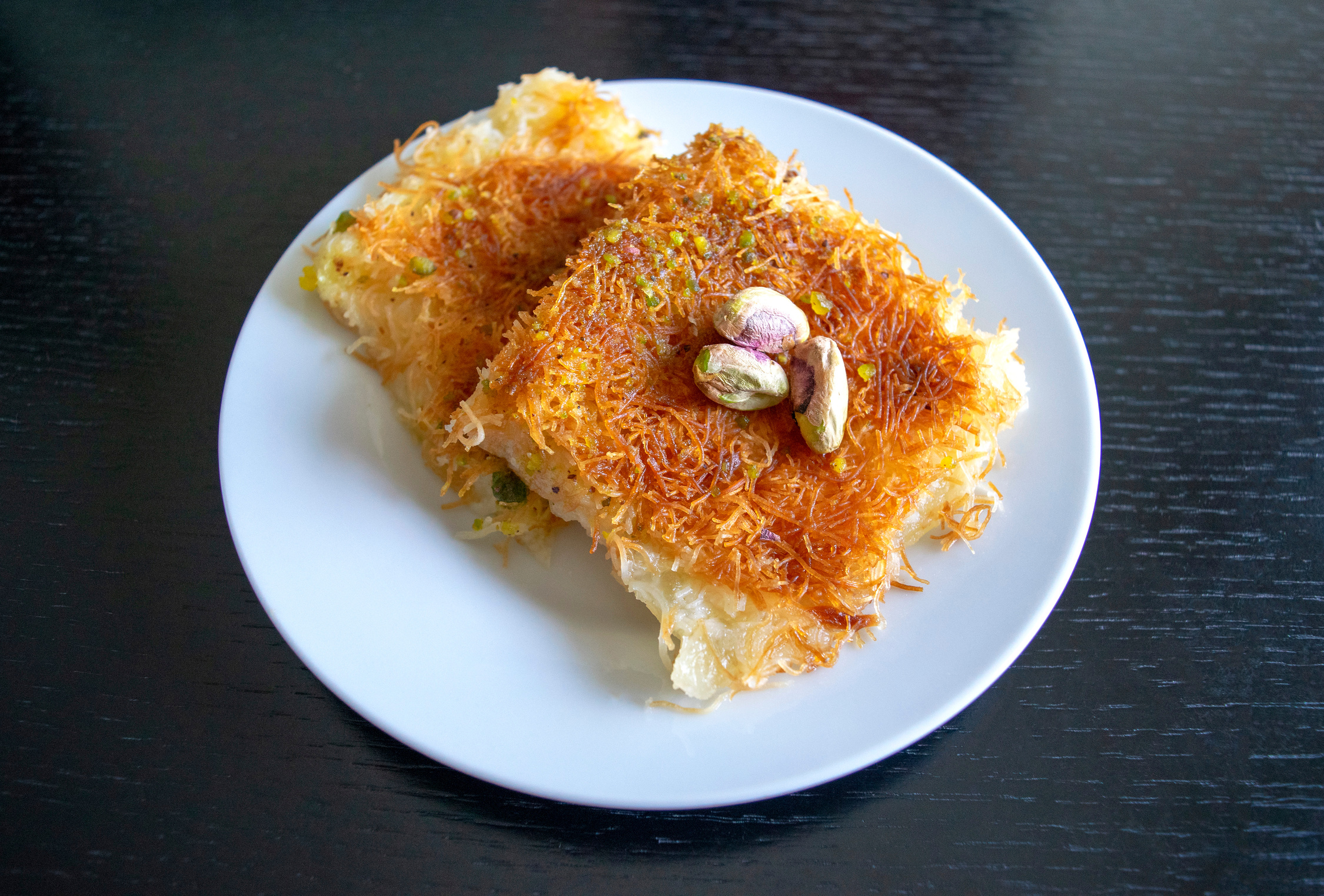 Arabic cheese kunafa